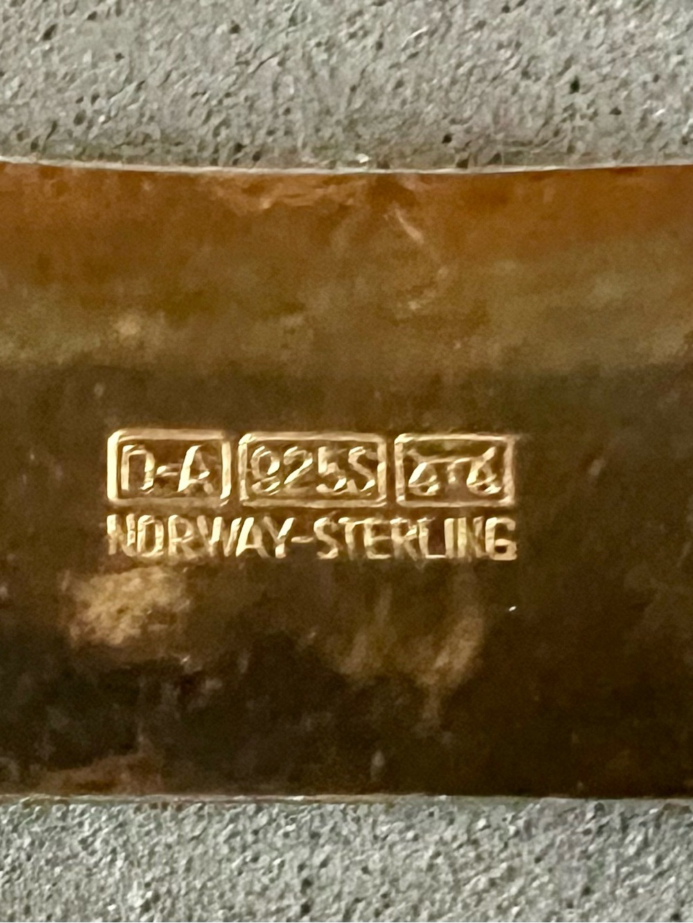 Vintage enamel bracelet by David Andersen Norway Sterling 925 - Picture 5 of 5